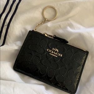 Coach- Card Holder Key Chain